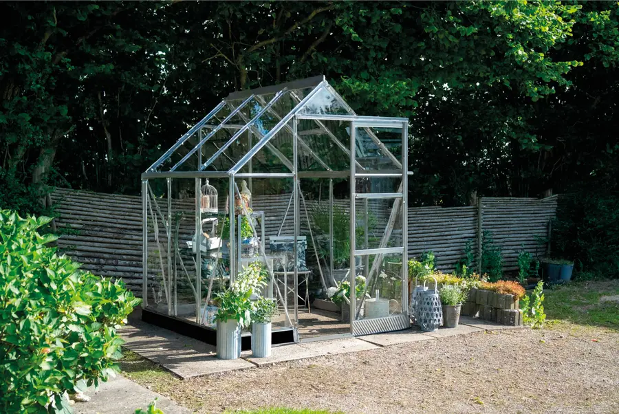 ICON 6 · 3.7 m² (6' x 6') Alu m/3 mm Hærdet Glas